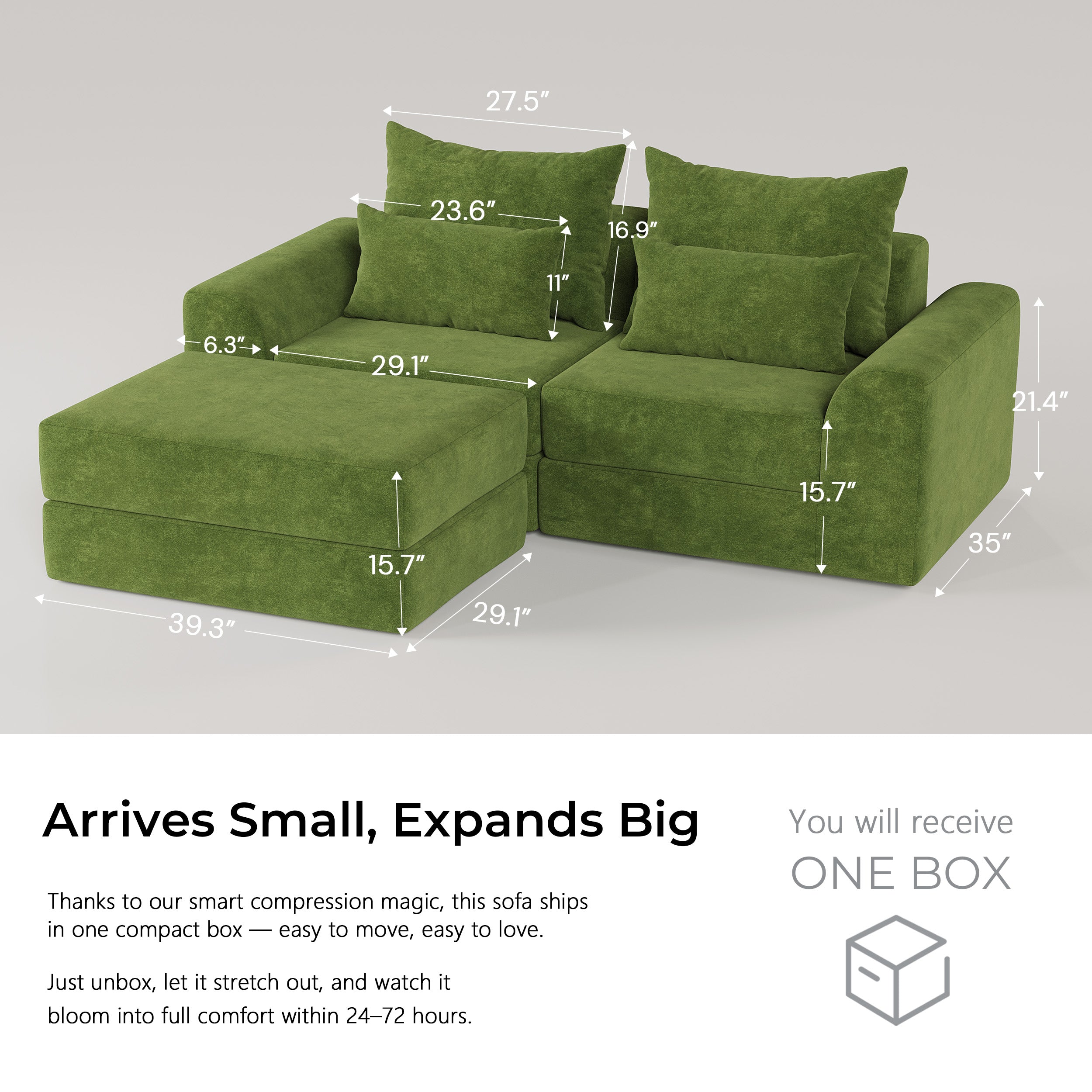 SOFA-IN-BOX MU-F5-03 B0FVMLQXHH